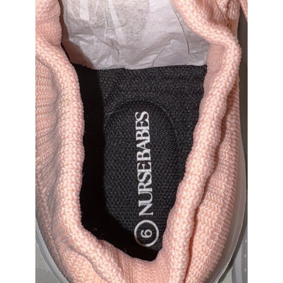 Nurse Babe Ortho Cloud Nursing Sneakers Shoes Women 6 Light Pink - Picture 9 of 12